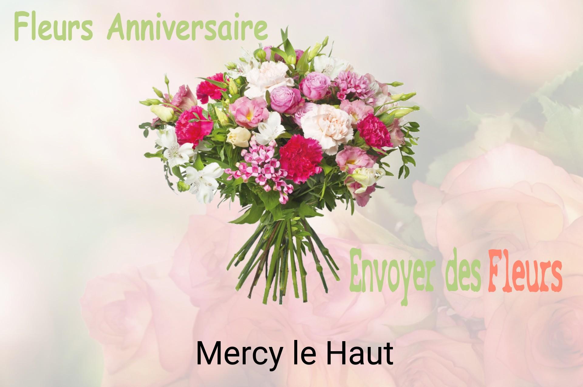 Bouquet de fleurs d’anniversaire livré à Mercy-le-Haut