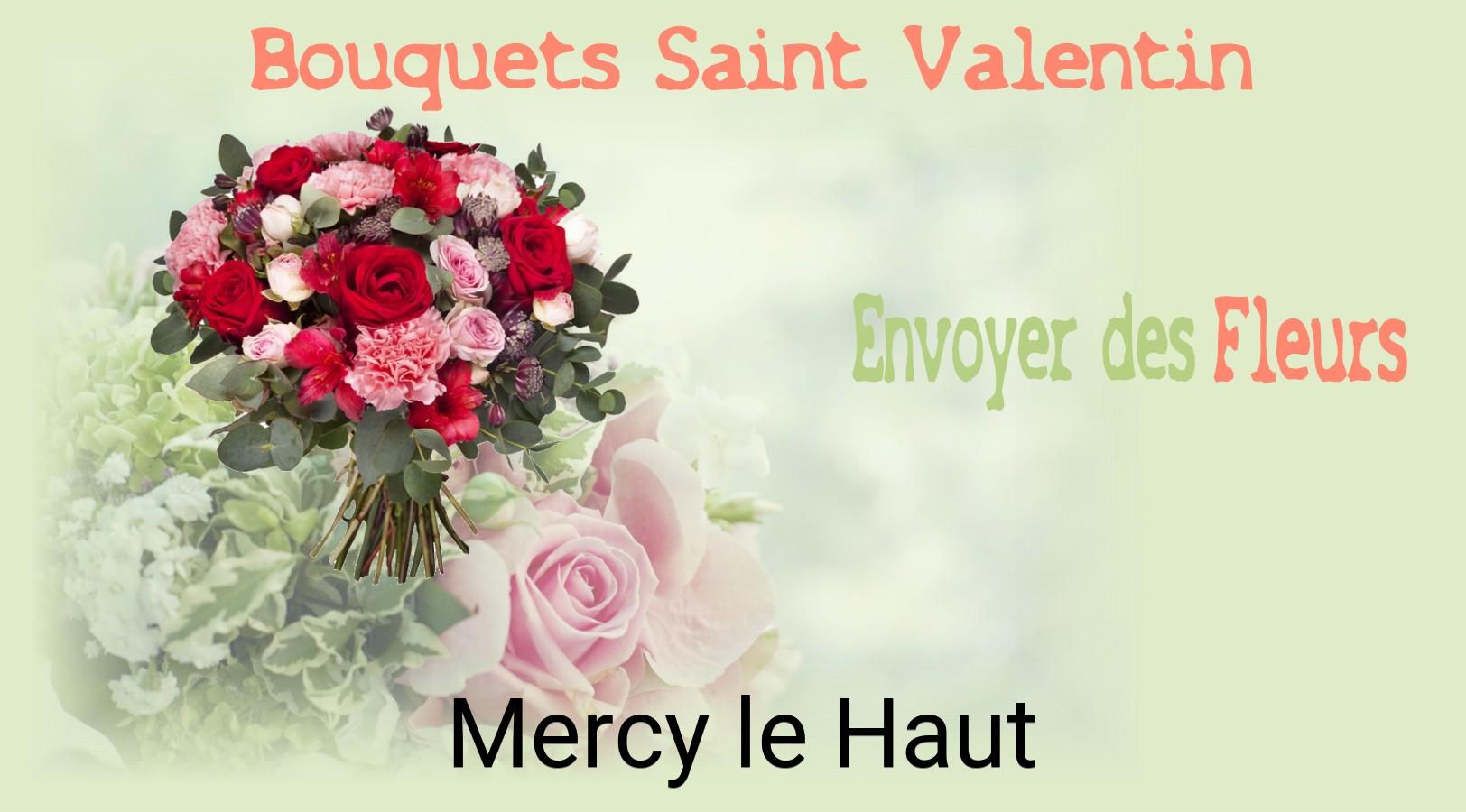 Roses de Saint-Valentin livrées à Mercy-le-Haut